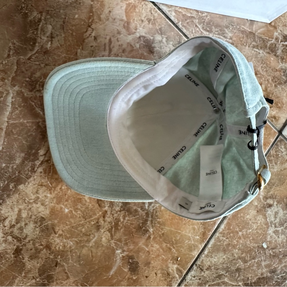 Celine light denim baseball Cap - Picture 10 of 11